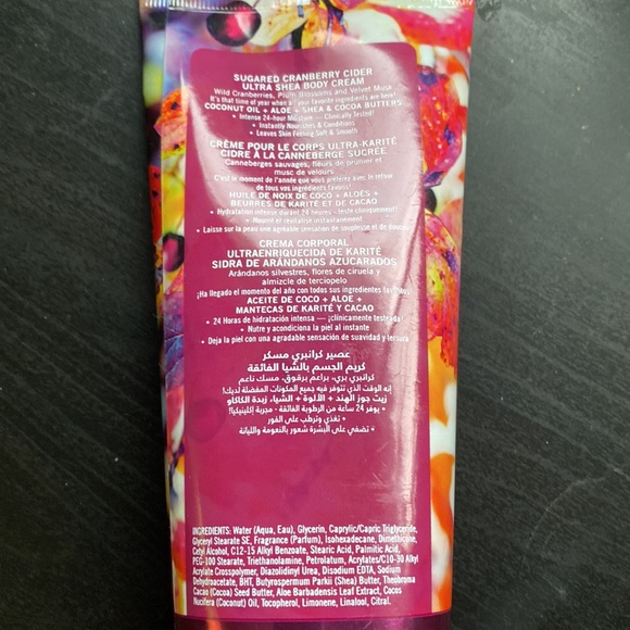 Bath & Body Works Sugared Cranberry Cider Body Cream - Picture 3 of 3